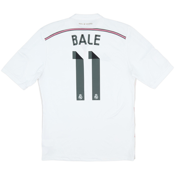 2014-15 Real Madrid Home Shirt Bale #11 - 7/10 - (M)