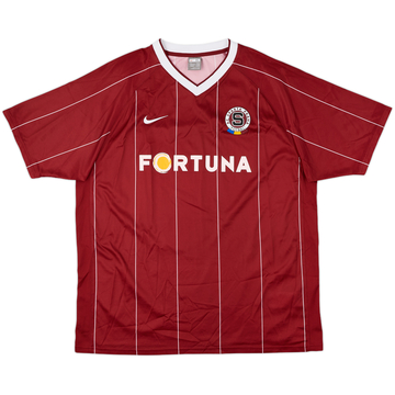 2007-08 Sparta Prague Home Shirt - 8/10 - (XL)
