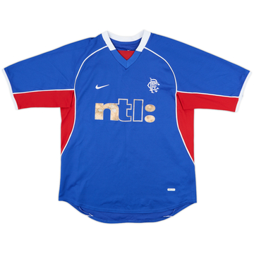 2001-02 Rangers Home Shirt - 5/10 - (S)