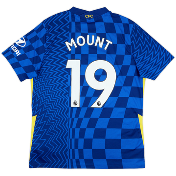 2021-22 Chelsea Home Shirt Mount #19 - 8/10 - (L)
