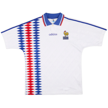 1994-96 France Away Shirt - 9/10 - (L)
