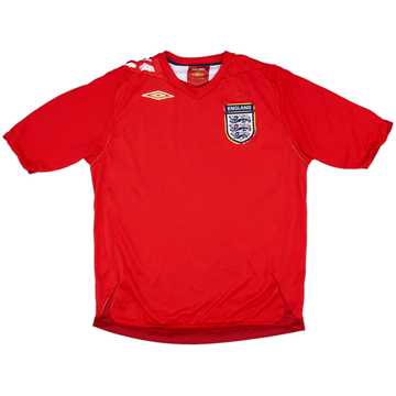 2006-08 England Away Shirt - 5/10 - (L)