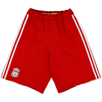 2006-08 Liverpool Home Shorts - 9/10 - (XL.Boys)