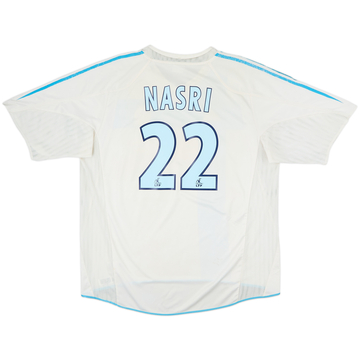 2004-05 Olympique Marseille Home Shirt Nasri #22 - 5/10 - (XL)