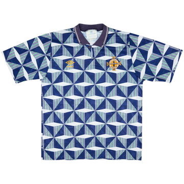 1990-92 Northern Ireland Away Shirt - 7/10 - (L)