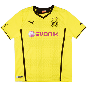 2013-14 Borussia Dortmund Home Shirt - 10/10 - (XL.Boys)