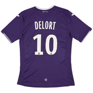 2017-18 Toulouse Home Shirt Delort #10 - 7/10 - (M)