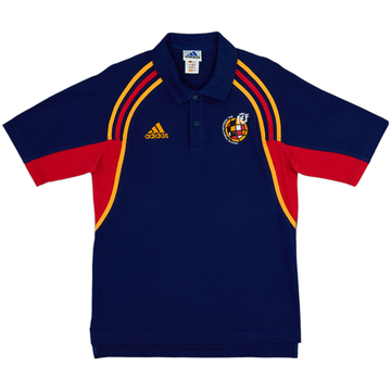 2000-02 Spain adidas Polo Shirt - 8/10 - (S)