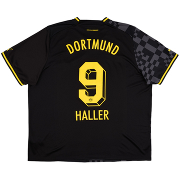 2022-23 Borussia Dortmund Away Shirt Haller #9 - 9/10 - (3XL)