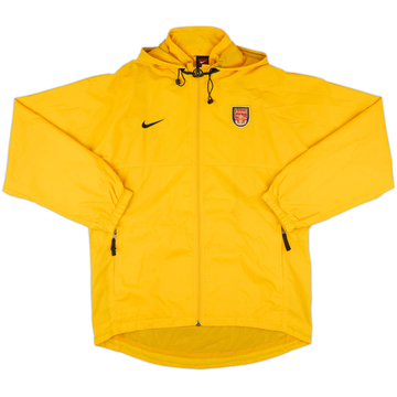 1999-01 Arsenal Nike Hooded Rain Coat - 6/10 - (S)