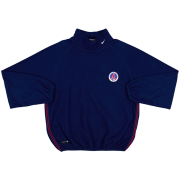 1998-99 Paris Saint-Germain Nike Fleece Drill Top - 8/10 - (M)