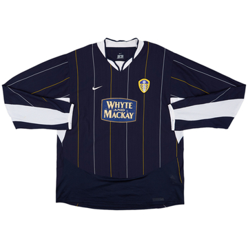 2003-04 Leeds United Away L/S Shirt - 5/10 - (XXL)