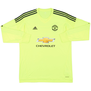 2015-16 Manchester United GK Shirt - 9/10 - (XL)