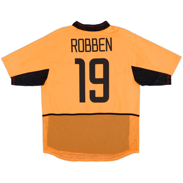 2002-04 Netherlands Player Issue Home Shirt Robben #19 - 10/10 - (L)