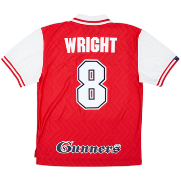 1996-98 Arsenal Home Shirt Wright #8 - 8/10 - (M)