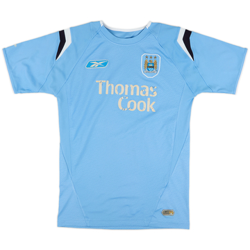 2004-05 Manchester City Home Shirt - 4/10 - (XL.Boys)