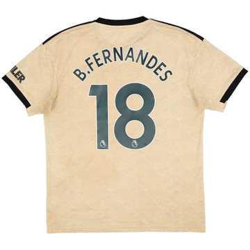 2019-20 Manchester United Away Shirt B.Fernandes #18 - 5/10 - (L)