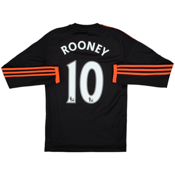 2015-16 Manchester United Third L/S Shirt Rooney #10 - 9/10 - (XS)