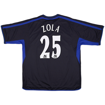 2002-04 Chelsea Away Shirt Zola #25 - 10/10 - (XXL)