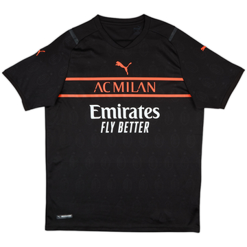 2021-22 AC Milan Third Shirt - 10/10 - (XXL)