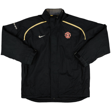 2006-07 Manchester United Nike Padded Bench Coat - 8/10 - (L)