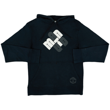 2010-11 Manchester United Nike Hooded Sweat Top - 7/10 - (S)