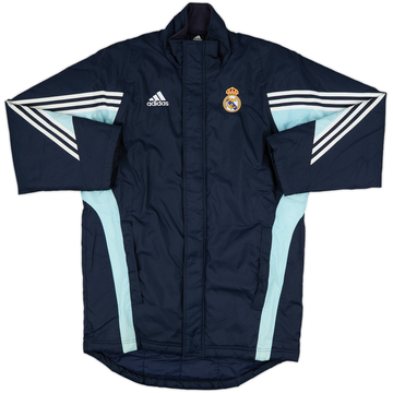 2003-04 Real Madrid adidas Padded Bench Coat - 7/10 - (XL)