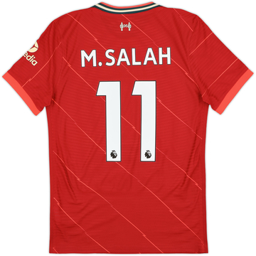 2021-22 Liverpool Authentic Home Shirt M.Salah #11 - 10/10 - (S)