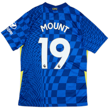 2021-22 Chelsea Home Shirt Mount #19 - 5/10 - (M)