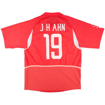2002-03 South Korea Home Shirt J.H.Ahn #19 - 8/10 - (XL)