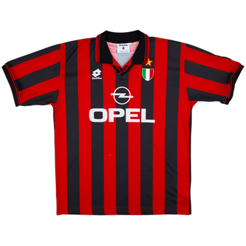1994-95 AC Milan Home Shirt - 7/10 - (XL)