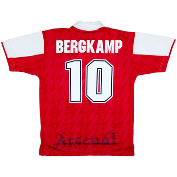 1994-96 Arsenal Home Shirt Bergkamp #10 - 8/10 - (L)