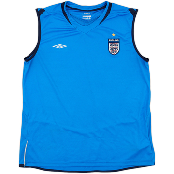 2004-06 England Umbro Training Vest - 7/10 - (XL)