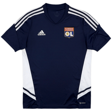 2022-23 Lyon adidas Training Shirt - 8/10 - (M)