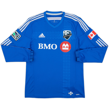 2013-14 Montreal Impact Authentic Home L/S Shirt - 8/10 - (L)