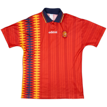 1994-96 Spain Home Shirt - 8/10 - (XL)