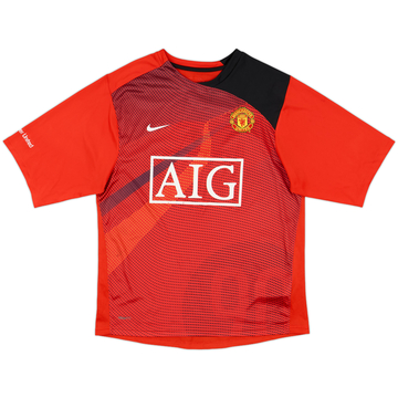 2008-09 Manchester United Nike Training Shirt - 7/10 - (S)