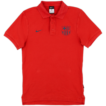 2014-15 Barcelona Nike Polo Shirt - 9/10 - (S)