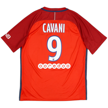 2016-17 Paris Saint-Germain Away Shirt Cavani #9 - 9/10 - (L)