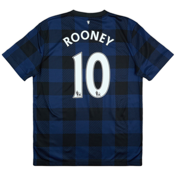 2013-14 Manchester United Away Shirt Rooney #10VS
