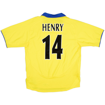 2003-05 Arsenal Away Shirt Henry #14 - 9/10 - (L)