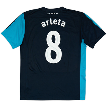 2011-12 Arsenal Away Shirt Arteta #8 - 6/10 - (M)