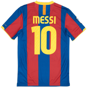 2010-11 Barcelona Home Shirt Messi #10 - 8/10 - (S)