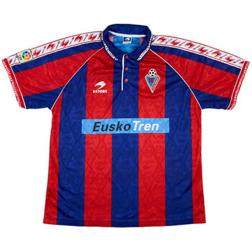 1996-97 Eibar Match Issue Home Shirt #12
