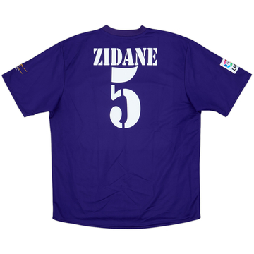 2001 Real Madrid Third Shirt Zidane #5 - 8/10 - (XXL)