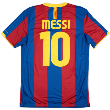 2010-11 Barcelona Home Shirt Messi #10 - 8/10 - (M)