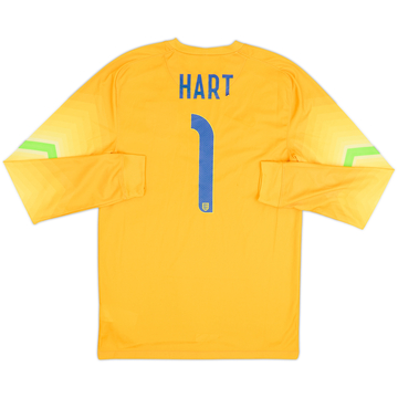 2014-15 England GK Shirt Hart #1 - 5/10 - (S)