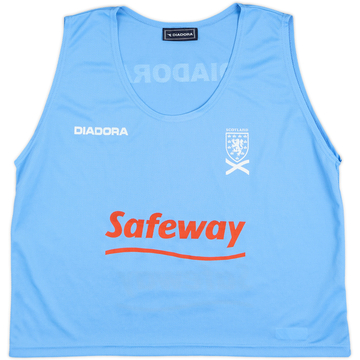 2003-05 Scotland Player Issue Diadora Training Bib - 8/10 - (XL)