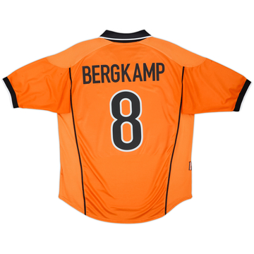1998-00 Netherlands Home Shirt Bergkamp #8 - 5/10 - (L)