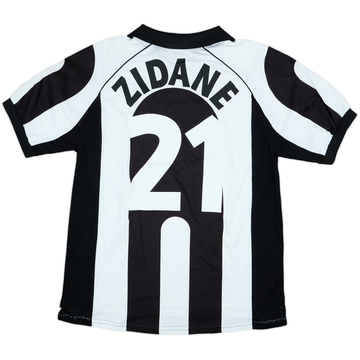 1997-98 Juventus Centenary Home Shirt Zidane #21 - 7/10 - (L)